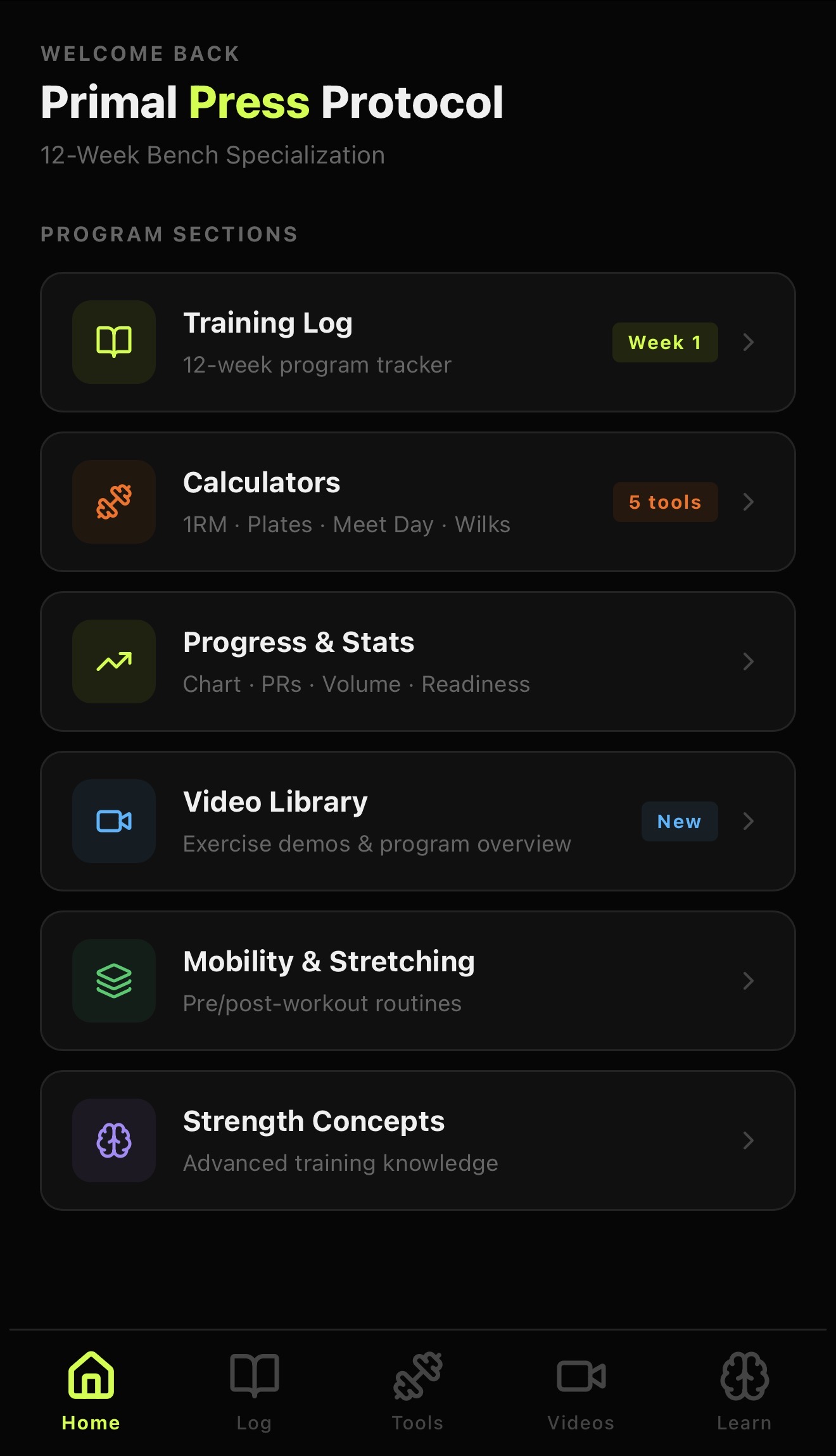 Primal Press Homepage